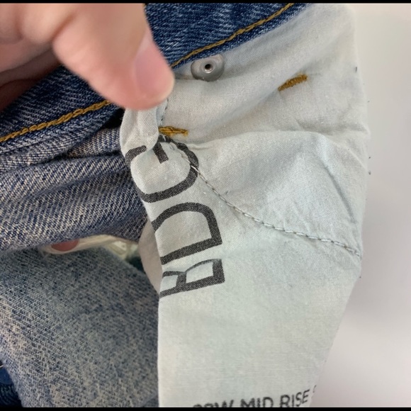 BDG Denim Distressed Mid Rise Slayer Shorts - Picture 6 of 10